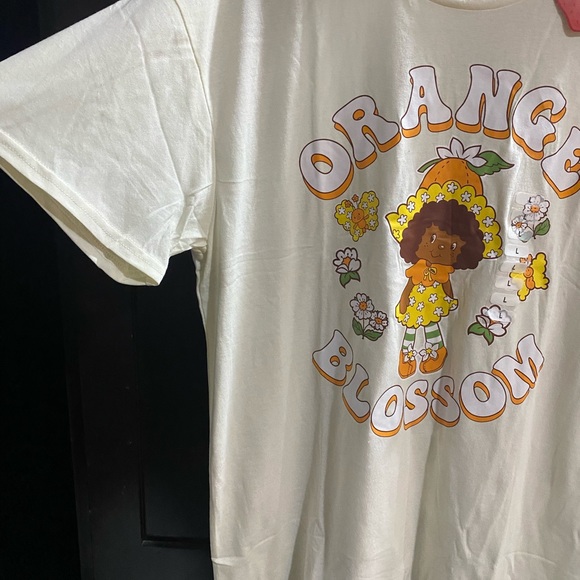 Strawberry Shortcake 'Orange Blossom Graphic Tee Shirt Adult L - Picture 3 of 5